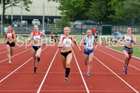 Womens under-20s 200 metres, North Eastern Track and Fields Champs., Middlesbrough. Photo: David T. Hewitson/Sports for All Pics